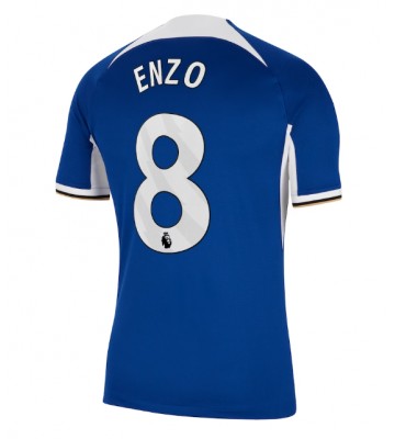 Maillot de foot Chelsea Enzo Fernandez #8 Domicile 2023-24 Manches Courte